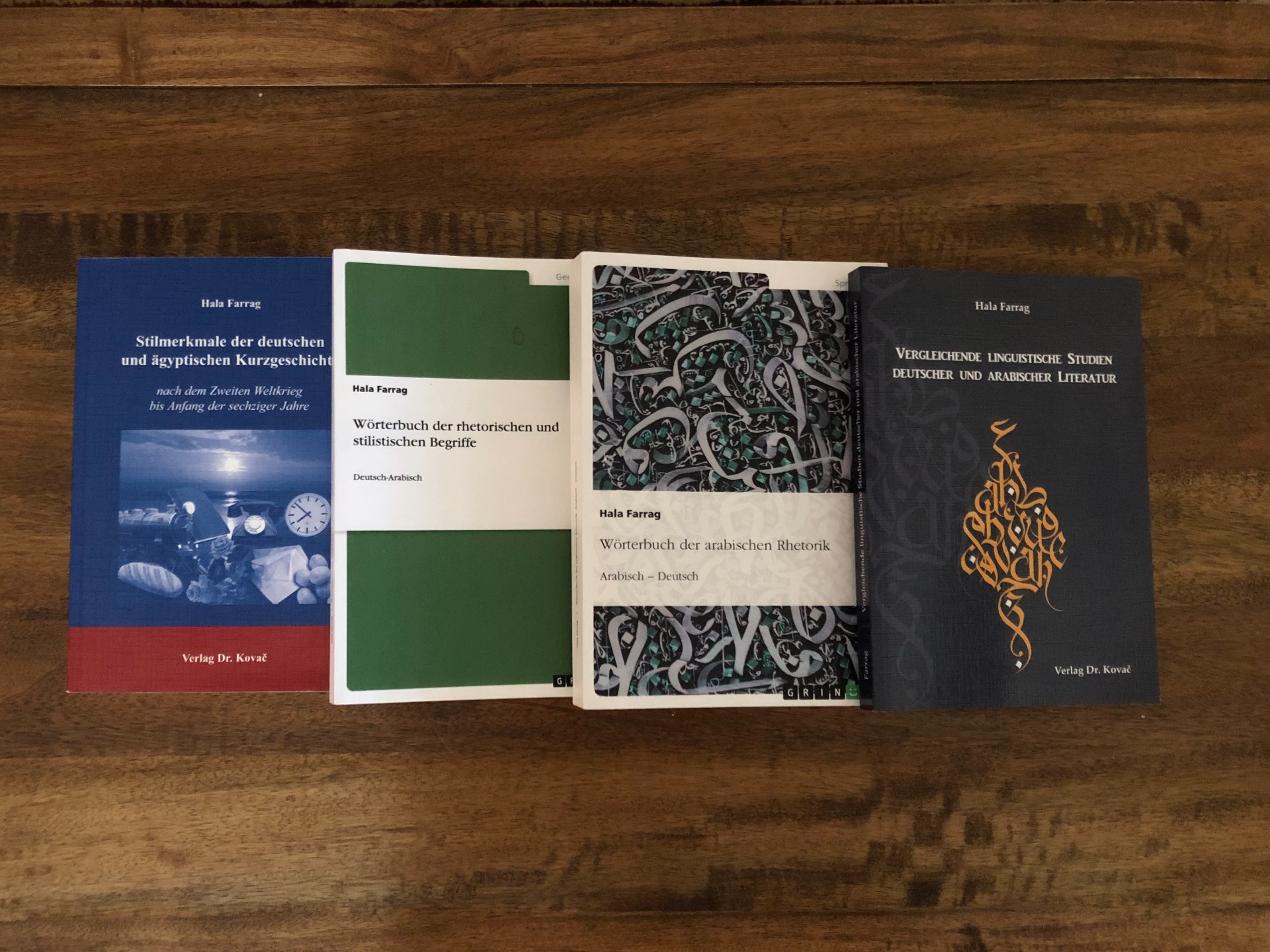 Arabic books, Dr Hala Farrag, Communicat