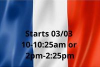 short French conversation group