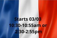 short French conversation group
